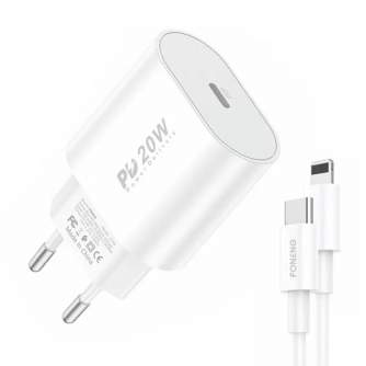 Cables - Quick Charger Foneng EU39 Type-C to iPhone EU39 Type-C to iPhon - quick order from manufacturer