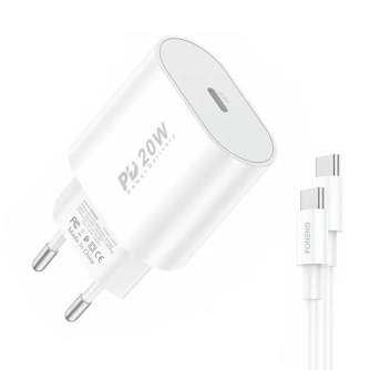 Kabeļi - Quick Charger Foneng EU39 Type-C to Type C EU39 Type-C to Type - ātri pasūtīt no ražotāja