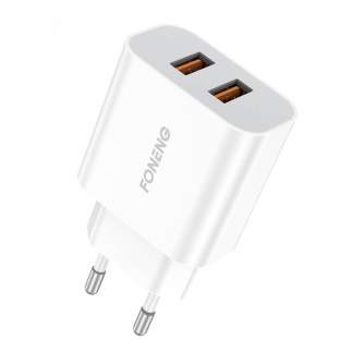 Kabeļi - Dual USB charger Foneng EU45 iPhone EU45 iPhone - ātri pasūtīt no ražotāja