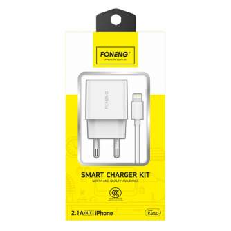 Kabeļi - Charger Foneng K210 iPhone K210 iPhone - быстрый заказ от производителя