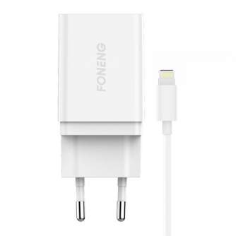 Kabeļi - Foneng K300 iPhone Charger Qualcomm QC 3.0 Fast Charging - ātri pasūtīt no ražotāja