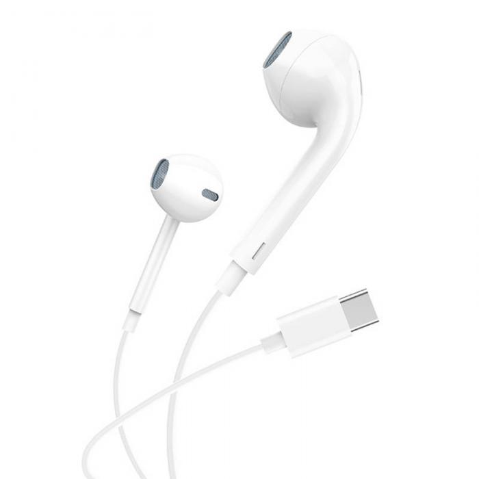 Austiņas - Earphones Foneng T15 Type-C (white) T15 Type-C / White - ātri pasūtīt no ražotāja