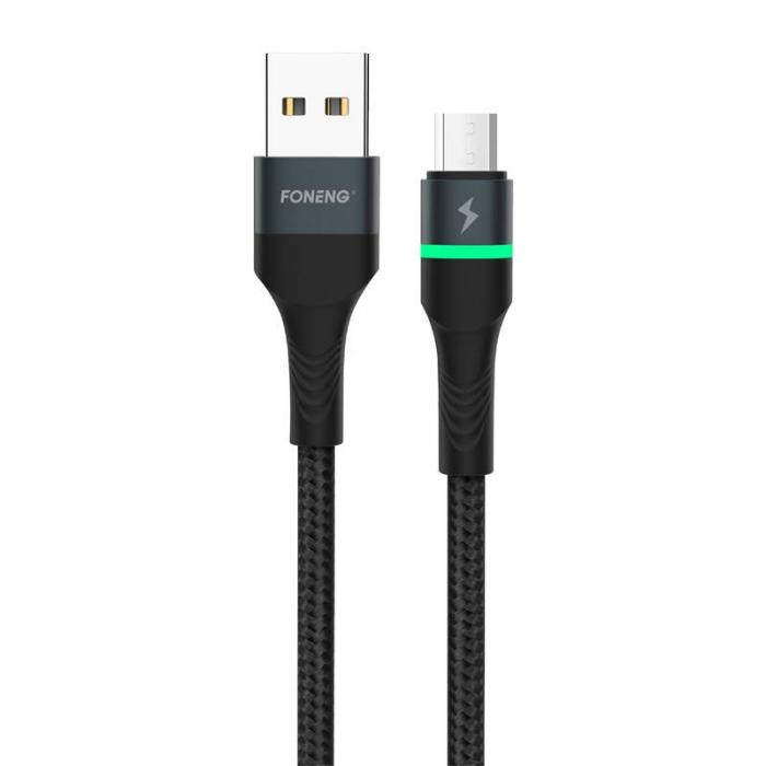 Kabeļi - Foneng X79 Micro USB Cable - 7 Colors Backlight - ātri pasūtīt no ražotāja