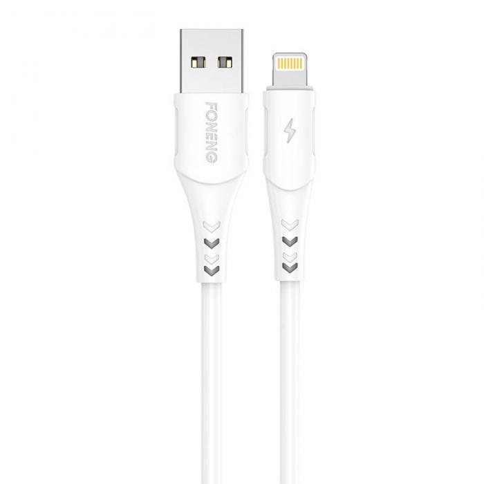 Vairs neražo - Foneng X81 USB Cable for iPhone 2.1A 1m Lightning