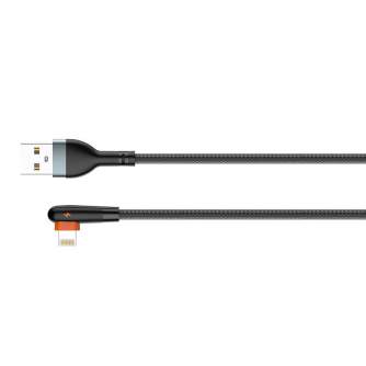 Kabeļi - Cable USB to Lightning LDNIO LS561, 2.4A, 1m (black) LS561 lightning - ātri pasūtīt no ražotāja