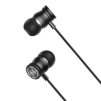 Vairs neražo - Wired Earbuds XO EP56 (Black)