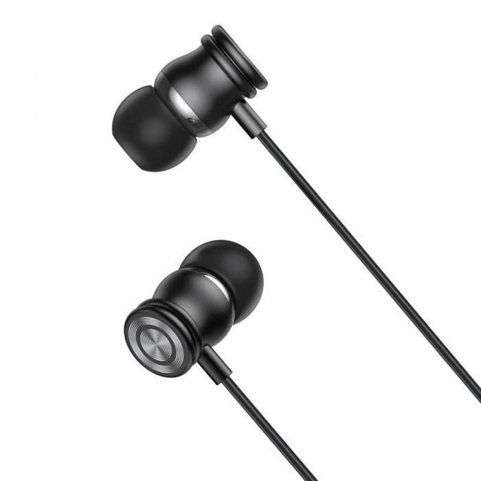 Vairs neražo - Wired Earbuds XO EP56 (Black)