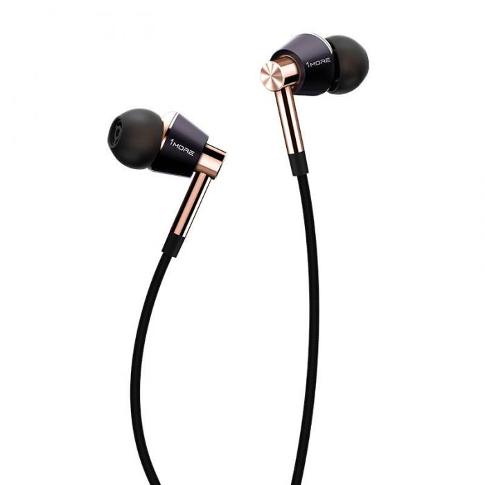 Discontinued - Wired earphones 1MORE Triple-Driver (gold) E1001-Gold