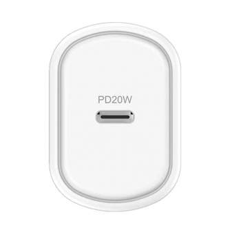 Wall charger - Wall charger Cygnett USB-C PD 20W (white) CY3624PDWCH - quick order from manufacturer