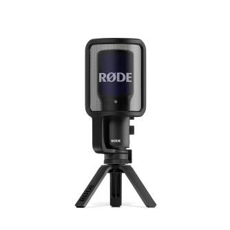 Podcast Microphones - Rode NT-USB+ USB studio-grade condenser microphone ultra-low-noise, high-gain - buy today in store and with delivery