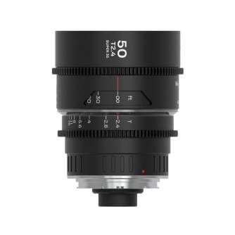 CINEMA Video Lenses - Newell Venus Optics Laowa Nanomorph 50 mm T2.4 1.5X S35 Silver lens for Arri - quick order from manufacturer