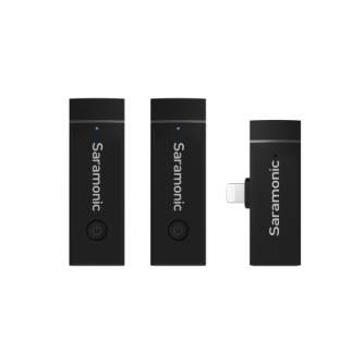 Wireless Lavalier Microphones - Saramonic Blink Go-D2 Lightning iPhone wireless audio transmission kit - quick order from manufacturer