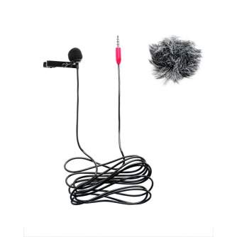 Lavalier Microphones - Saramonic SR-LMX1+ tie microphone with mini Jack TRRS - quick order from manufacturer