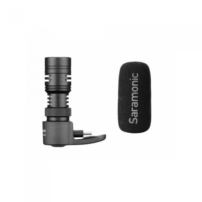 Smartphone Microphones - Saramonic SmartMic + UC Android & iPhone 15 - quick order from manufacturer