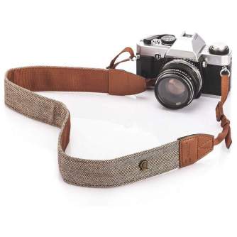Kameru siksniņas - K&F Concept Retro Camera Shoulder Strap (brown) - быстрый заказ от производителя