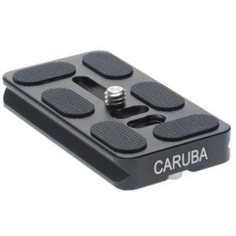 Statīvu aksesuāri - Caruba Tripod Plate PU70 for Camera Tripods - быстрый заказ от производителя