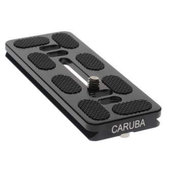 Statīvu aksesuāri - Caruba Tripod Plate PU100 Universal Quick Release Plate - быстрый заказ от производителя