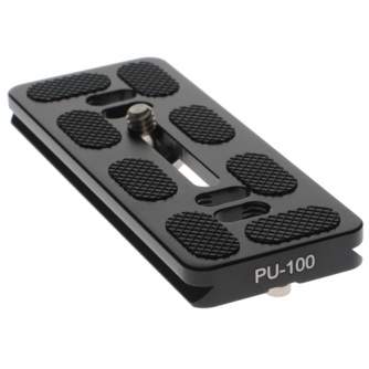 Tripod Accessories - Caruba Tripod Plate PU100 Universal Quick Release Plate - quick order from manufacturer