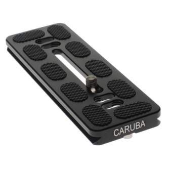 Tripod Accessories - Caruba Tripod Plate PU120 Universal Quick Release Plate - quick order from manufacturer