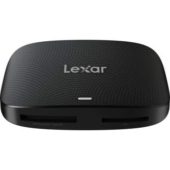 Karšu lasītājs - LEXAR CARDREADER CFEXPRESS TYPE B & SD (LRW520U) UHS-II USB 3.2 GEN2 READER - ātri pasūtīt no ražotāja