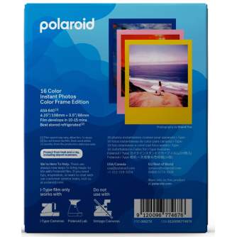 Film for instant cameras - POLAROID COLOR FILM FOR I-TYPE SUMMER EDITION 2-PACK 6278 - quick order from manufacturer