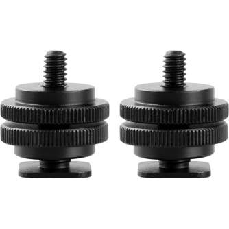 Accessories for rigs - SmallRig 1631 Cold Shoe Adpt w/ 3/8 - 1/4 Thread (2 gab.) - quick order from manufacturer