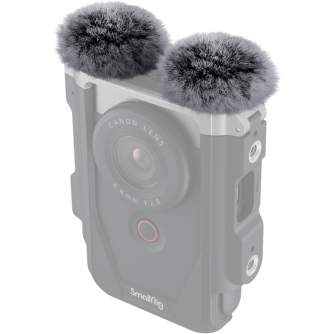 Aksesuāri LCD monitoriem - SMALLRIG 4177 FURRY WINDSCREEN FOR CANON POWERSHOT V10 4177 - быстрый заказ от производителя