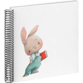 Dāvanas - WALTHER KIDS ALBUM WIRE-O 25X25 CM BUNNY NOSEY SA-132 - быстрый заказ от производителя