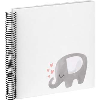 Dāvanas - WALTHER KIDS ALBUM WIRE-O 25X25 CM ELEPHANT HEARTING SA-133 - быстрый заказ от производителя