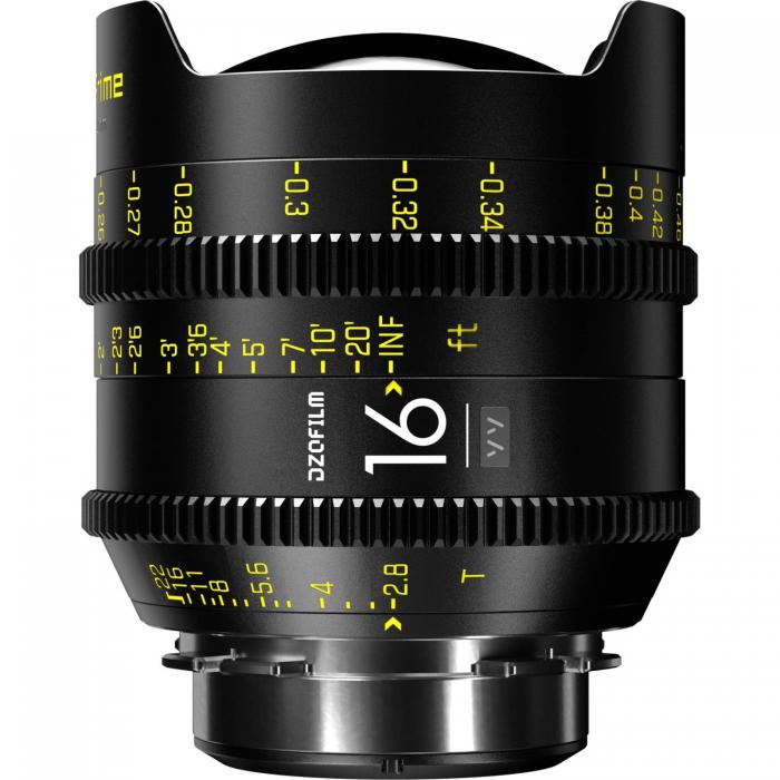 CINEMA Video objektīvi - DZO Optics DZOFilm Vespid 16mm T2.8 FF (EF Mount) VESP16T2.1EF - быстрый заказ от производителя