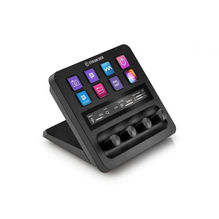 Blackmagic Design - Elgato Stream Deck + - 20890 LM310GBD9901 - LCD keys, dials, touch strip - quick order from manufacturer