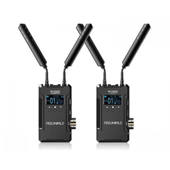 Wireless Video Transmitter - Feelworld W1000S Video Transmission System SDI+Dual HDMI Full Duplex Intercom - quick order from manufacturer