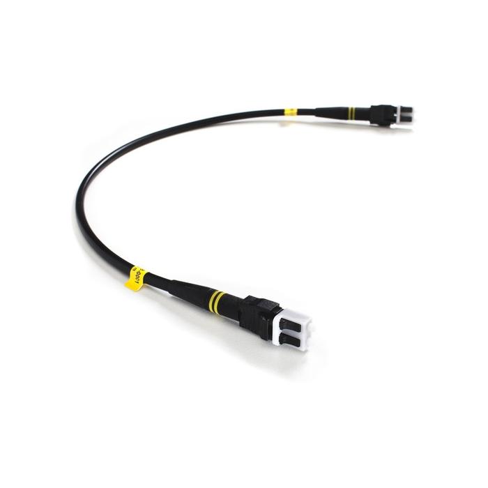 Cables - FieldCast 2C SM Jumper Duplex Patch Cable 0.40m Black (LC patch cable included - quick order from manufacturer