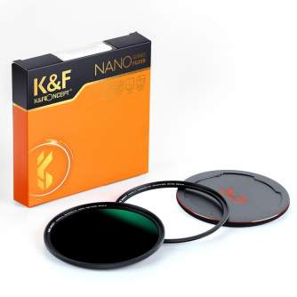 ND neitrāla blīvuma filtri - K&F Concept 49mm Magnetic ND1000 Filter SKU.1754 - быстрый заказ от производителя