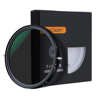 Neutral Density Filters - K&F Concept 55MM Nano-X CPL+Variable/Fader NDX ND2~ND32,Waterproof, Anti Scratch, - quick order from manufacturer