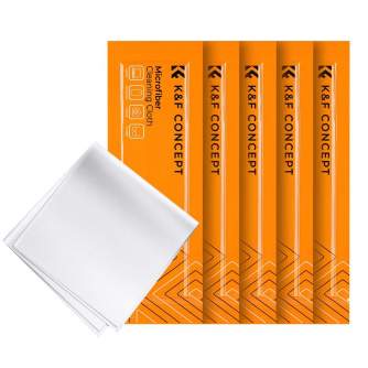 Foto kameras tīrīšana - K&F Concept 5pcs Microfiber Cleaning cloth Kit SKU.1692 - ātri pasūtīt no ražotāja