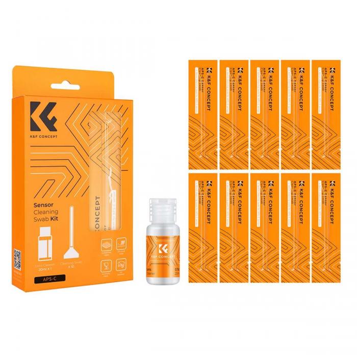 Новые товары - K&F Concept APS-C Sensor Cleaning Swab Kit SKU.1616 - быстрый заказ от производителя