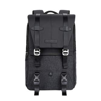 Mugursomas - K&F Concept Beta Backpack 20L Photography Backpack (Black + Deep Grey) KF13.087A - ātri pasūtīt no ražotāja