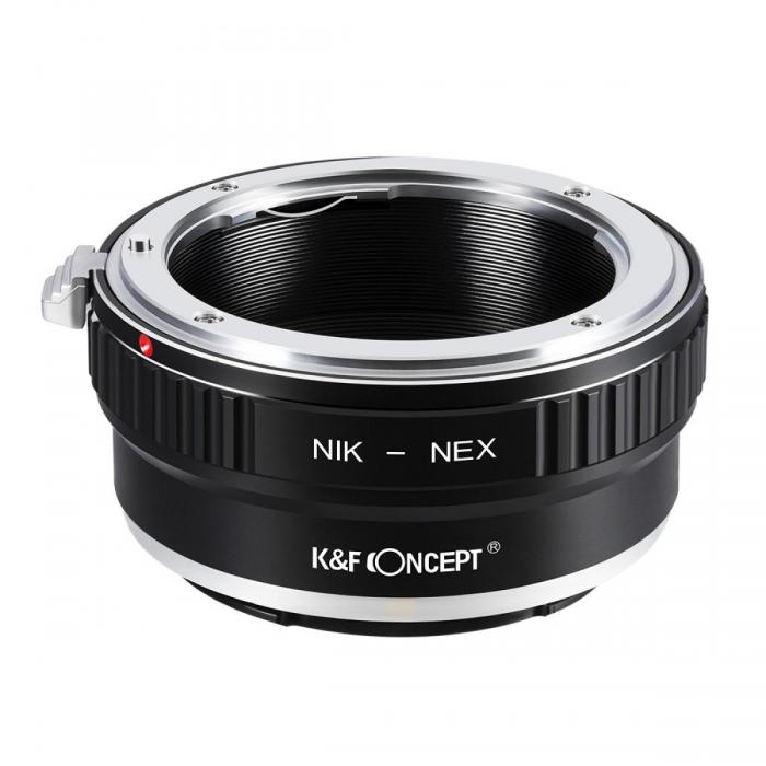 Objektīvu adapteri - K&F Concept HIGH PRECISION LENS ADAPTER MOUNT,NIK-NEX KF06.068 - ātri pasūtīt no ražotāja