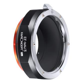 Objektīvu adapteri - K&F Concept M12125 New Design High Precision Lens Adapter Mount, EOS-M4/3 PRO - ātri pasūtīt no ražotāja