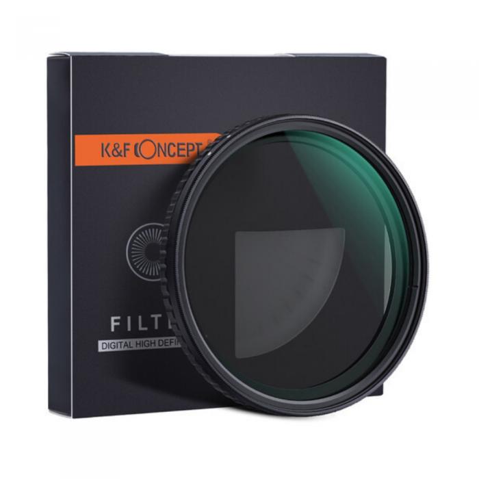 New products - K&F Concept Nano-X Circular Polarizer plus Variable ND2-ND32 Filter (49mm) KF01.1376 - quick order from manufacturer