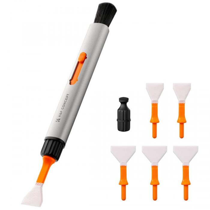 Foto kameras tīrīšana - K&F Concept Replaceable Cleaning Pen Set SKU.1898 - быстрый заказ от производителя