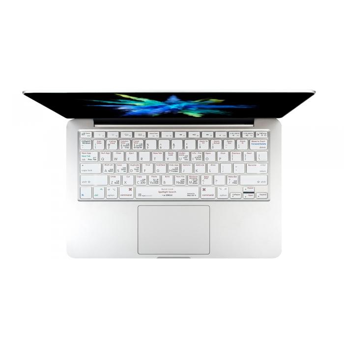 New products - Logic Keyboard Mac OSX Shortcut Skin MacB.Pro UK LS-OSX-MBUC-UK - quick order from manufacturer