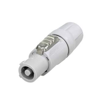 Baterijas, akumulatori un lādētāji - Neutrik NAC3FCB Lockable PowerCON Cable Connector 20A Grey - ātri pasūtīt no ražotāja