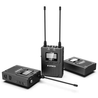 Bezvadu audio sistēmas - Synco WMic-T2 Full-Metal Wireless Microphone Kit - ātri pasūtīt no ražotāja