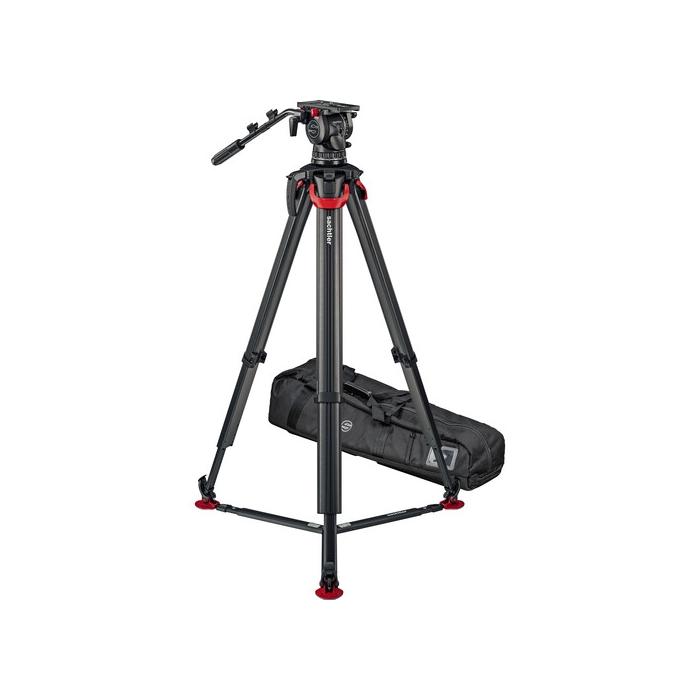 Discontinued - Sachtler System aktiv12T & flowtech 100 with Ground Spreader SA-S2074T-FTGS