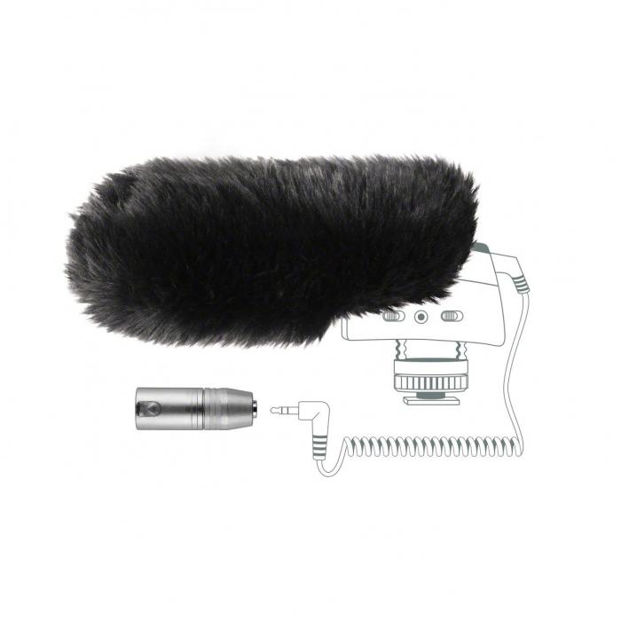 ND neitrāla blīvuma filtri - Sennheiser MZW 400 Pro Windshield for Shotgun Microphones - ātri pasūtīt no ražotāja