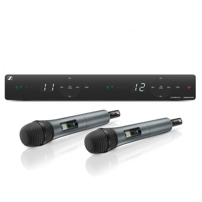 Vokāla mikrofoni - Sennheiser XSW 1-835 DU B Dual Microphone System - ātri pasūtīt no ražotāja