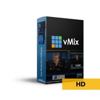 Video mikseri - vMix HD Software by vMix - 1920x1080px, 4 Overlay Channels - ātri pasūtīt no ražotāja