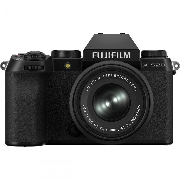 Mirrorless Cameras - Fujifilm X-S20 + XC15-45mm kit Black - quick order from manufacturer